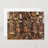 Carte Postale Egon Schiele - Prière des bois (Devant / Derrière)