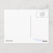 Carte Postale Egret neigeux (Dos)