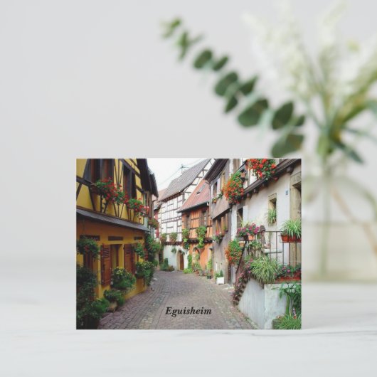 Carte Postale Eguisheim - (Debout devant)