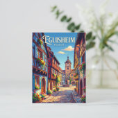 Carte Postale Eguisheim France (Debout devant)