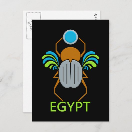 Carte postale EGYPT (Devant / Derrière)