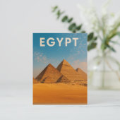 Carte Postale Egypt – The Great Pyramids of Giza (Debout devant)