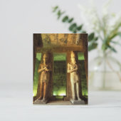 Carte Postale Egypte, Abu Simbel, Statue de Ramsès II, (Debout devant)