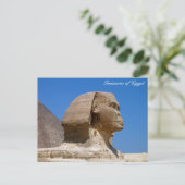 Carte Postale Egypte ancienne, Sphinx, Le Caire, vacances Egypte (Debout devant)