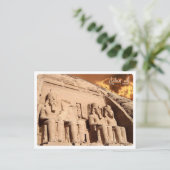 Carte Postale Égypte - Asan - Abou Simbel - (Debout devant)