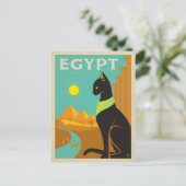 Carte Postale Égypte Cat (Debout devant)