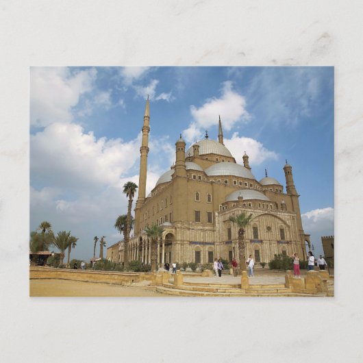 Carte Postale Egypte, Le Caire, Citadelle, Mosquée Muhammad Ali  (Devant)