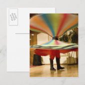 Carte Postale Egypte, Le Caire. derviches tourbillon éblouissant (Devant / Derrière)