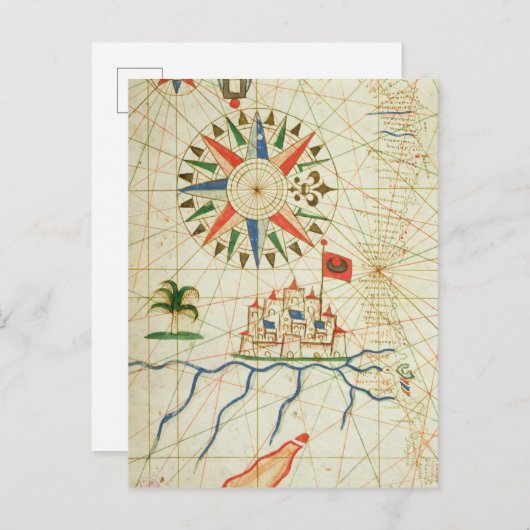 Carte Postale Egypte, le Nil et le Caire (Devant / Derrière)