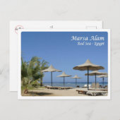 Carte Postale Égypte - Mer Rouge - Marsa Alam - (Devant / Derrière)