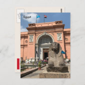 Carte Postale Egypte, Musée égyptien des antiquités, Le Caire (Devant / Derrière)