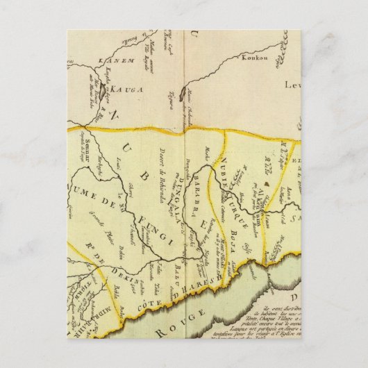 Carte Postale Égypte, Soudan (Devant)