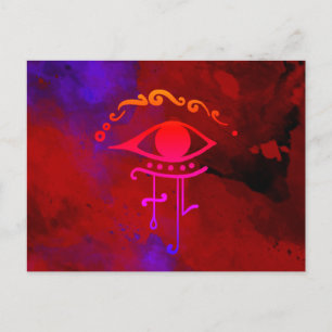 Carte postale Egyptian Eye
