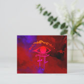 Carte postale Egyptian Eye (Debout devant)
