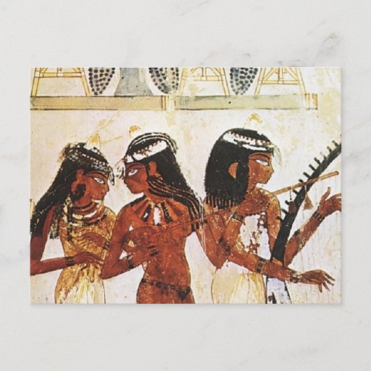 Carte Postale Egyptian Women Musicians (Devant)