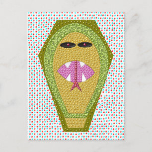 Carte postale égyptienne Cobra létale