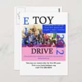 Carte Postale Eid Toy Drive 2012 (Devant / Derrière)