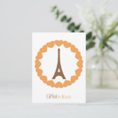 Carte Postale Eiffel amoureux... (Debout devant)
