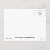 CARTE POSTALE EIFFEL TOWER LOVE (Dos)