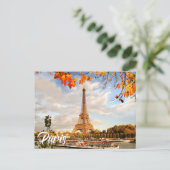 Carte Postale Eiffel Tower | Paris, France (Debout devant)