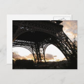 Carte postale Eiffelturm (Devant / Derrière)