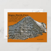 Carte Postale Eiger (Devant / Derrière)