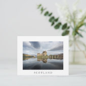 Carte Postale Eilean Donan Castle avec réflexion en Ecosse (Debout devant)