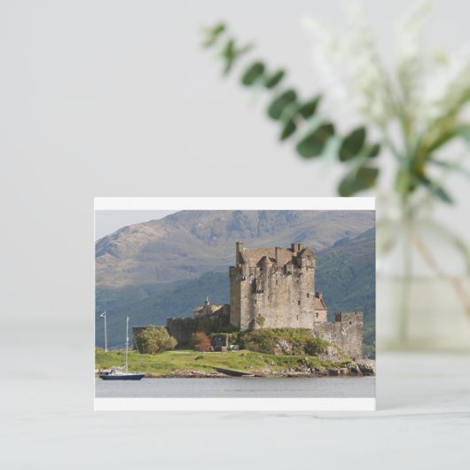 Carte Postale Eilean Donan Castle, Écosse, Royaume-Uni 2 (Debout devant)
