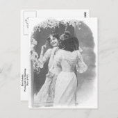 Carte Postale Eine Kokette (Devant / Derrière)