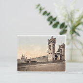 Carte Postale Eisenbahn Bridge, Cologne, Rhin, Allemagne clas (Debout devant)