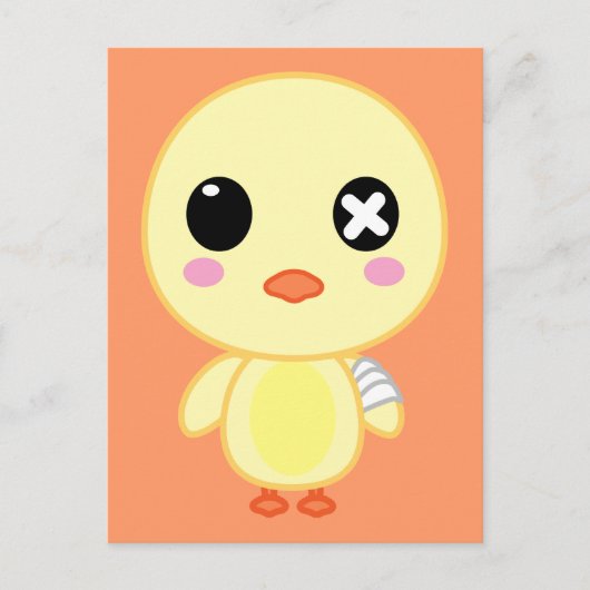 Carte Postale Ejiki le poussin (Devant)