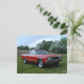 Carte Postale EL 1967 de Chevrolet Chevelle Camino (Debout devant)