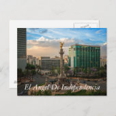 Carte Postale El Angel De Independencia (Devant / Derrière)