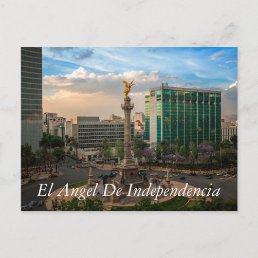 Carte Postale El Angel De Independencia (Devant)
