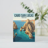Carte Postale El Arco Mexique (Debout devant)