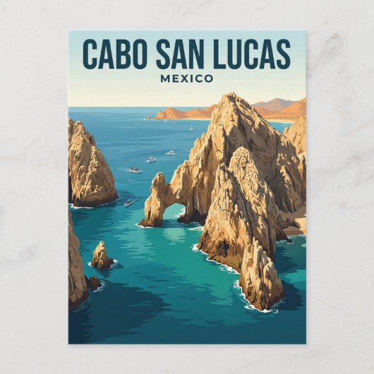 Carte Postale El Arco Mexique (Devant)