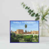 Carte Postale el badi morocco (Debout devant)