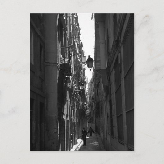 Carte postale El Callejon (Barcelone, Espagne) (Devant)