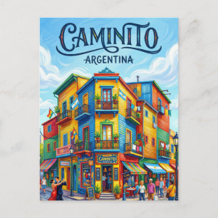 Carte Postale El Caminito Argentine