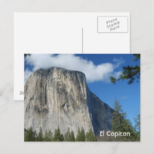 Carte Postale El Capitan (Devant / Derrière)