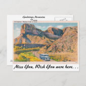 Carte Postale El Capitan, (Devant / Derrière)