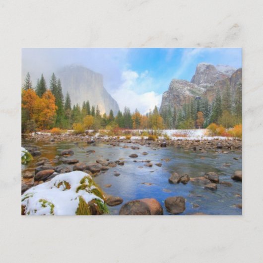 Carte Postale El Capitan and Three Brothers (Devant)