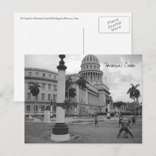 Carte Postale el capitolio (Devant / Derrière)