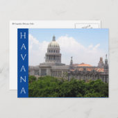 Carte Postale el capitolio havana (Devant / Derrière)