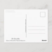 Carte Postale El Chorillo (Espagne) (Dos)