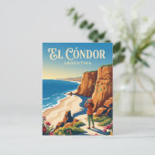 Carte Postale El Cóndor Argentine (Debout devant)