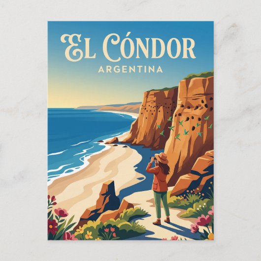 Carte Postale El Cóndor Argentine (Devant)