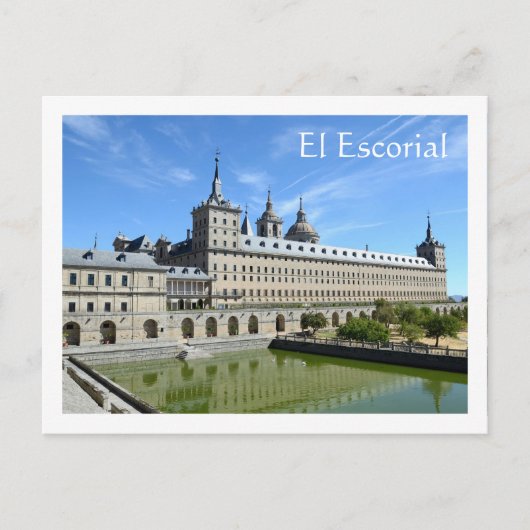 Carte Postale El Escorial, Espagne (Devant)