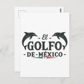 Carte Postale El Golfo De Mexico Golfe du Mexique (Devant / Derrière)
