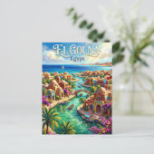 Carte Postale El Gouna Égypte (Debout devant)